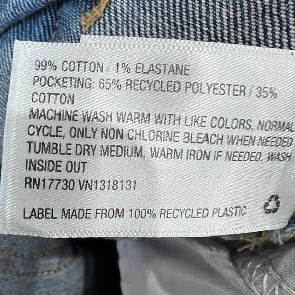 Wild fable highest rise baggy jeans distressed medium wash size 29/8 - Picture 16 of 16